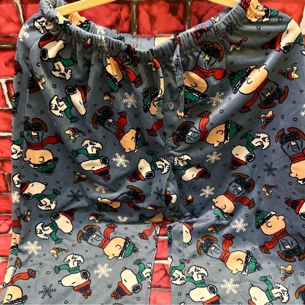 Peanuts Charlie Brown /Snoopy Lounge pajama pants M - Picture 4 of 8